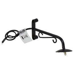 Country lamp 8 cm with 3V warm white LED