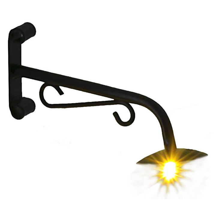 Country lamp 8 cm with 3V warm white LED