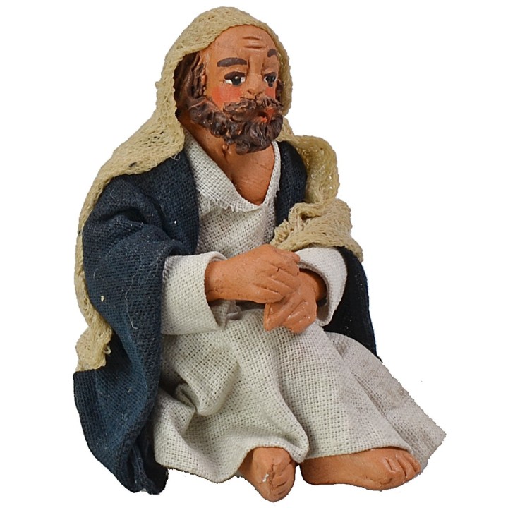 Seated shepherd series 10 cm