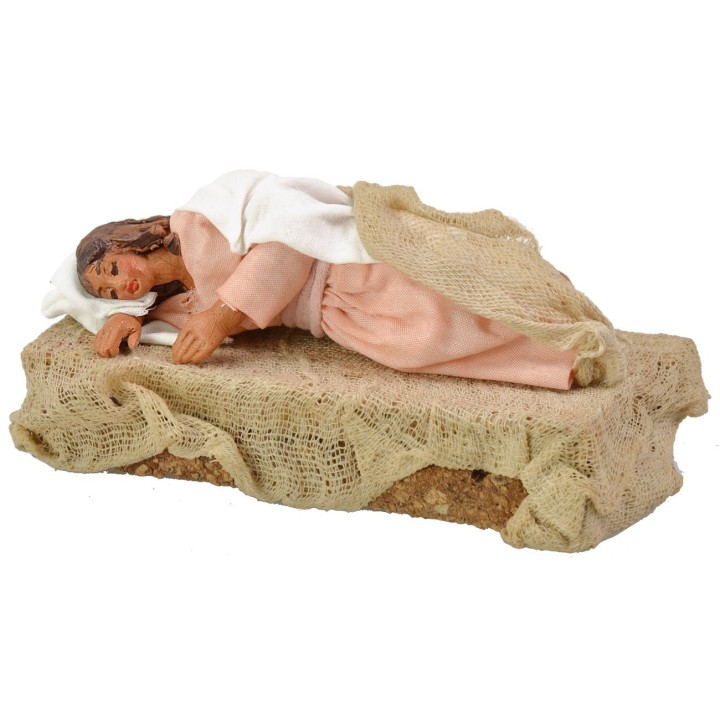 Nativity with Lying Mary series 10 cm Lux
