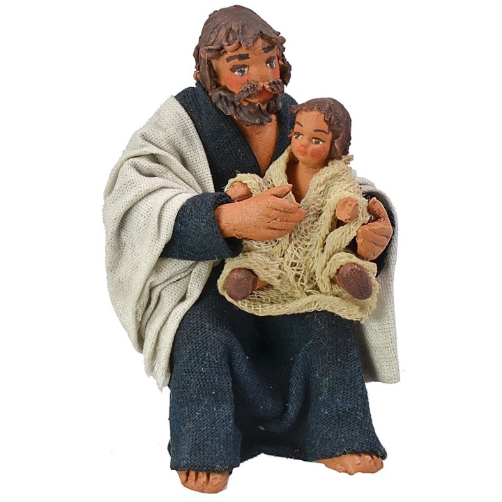 Nativity with Lying Mary series 10 cm Lux