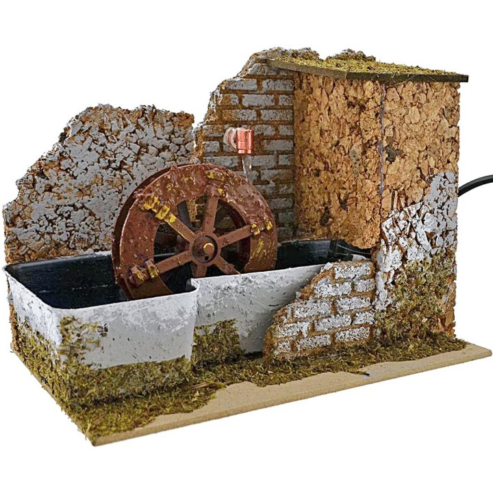 Mulino ad acqua presepe