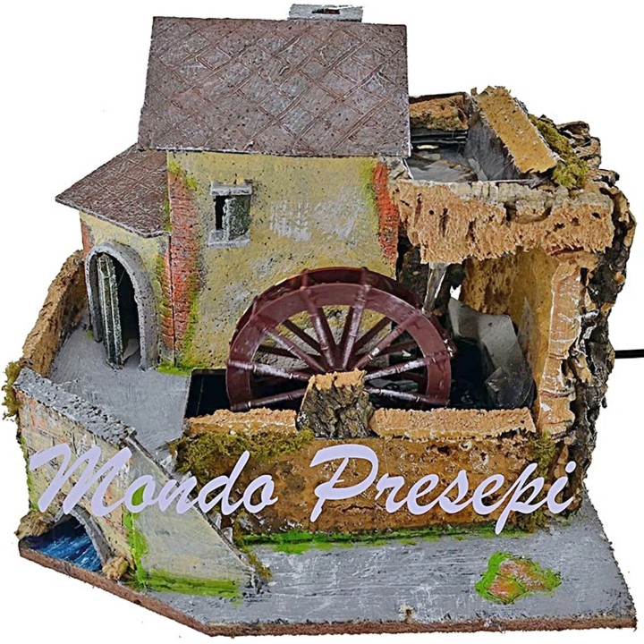 Working Neapolitan water mill