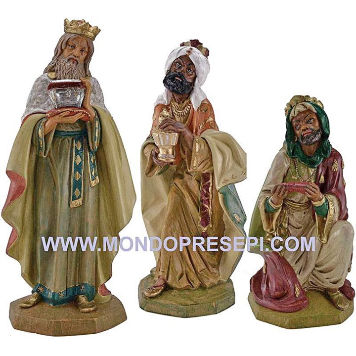 Tres Reyes Magos cm 45 Lux Euromarchi