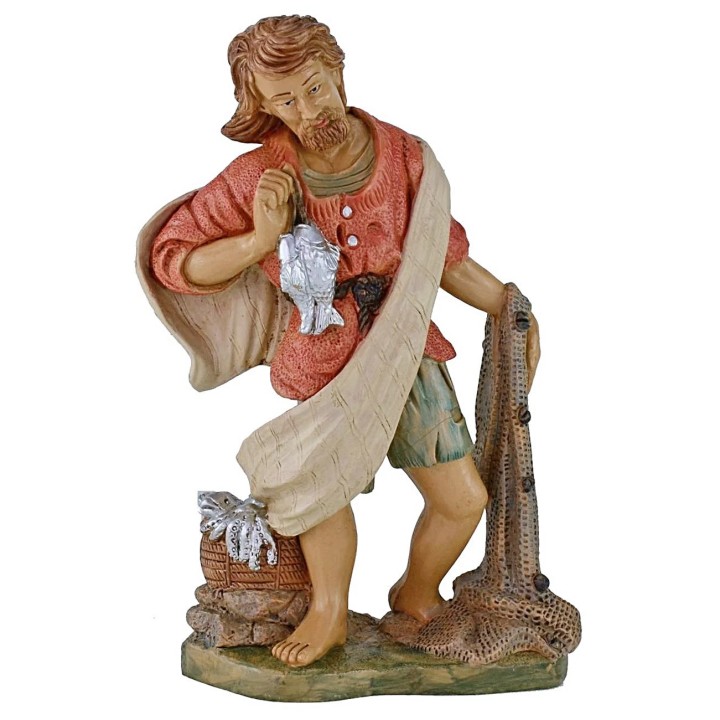 Pescador de 30 cm en PVC Euromarchi
