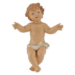 Gesù bambino 10 cm in pvc lux per statue 30 cm