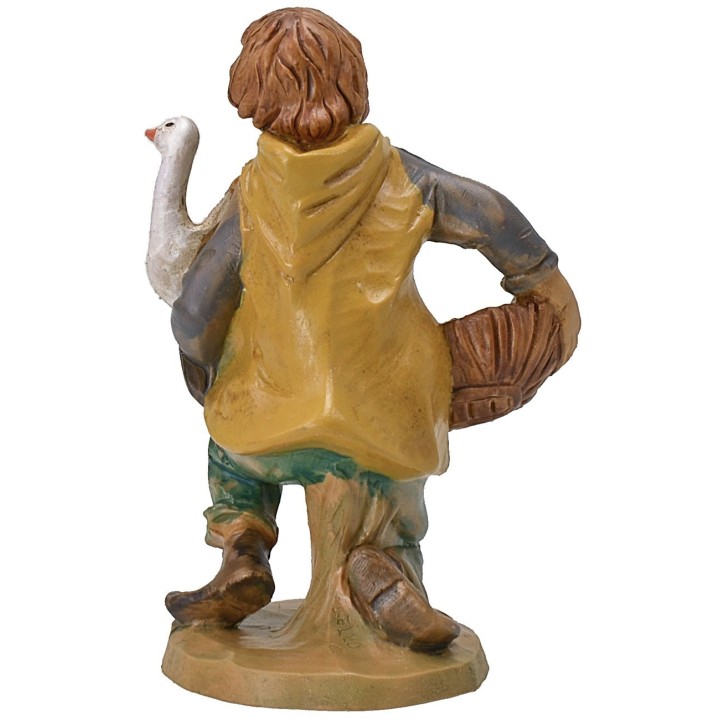 Giovane con oca serie 15-16 cm lux Euromarchi
