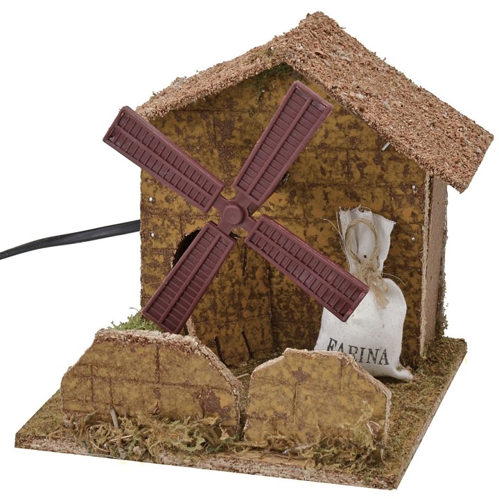 Molino de viento funcional cm 15x15x14,5 h