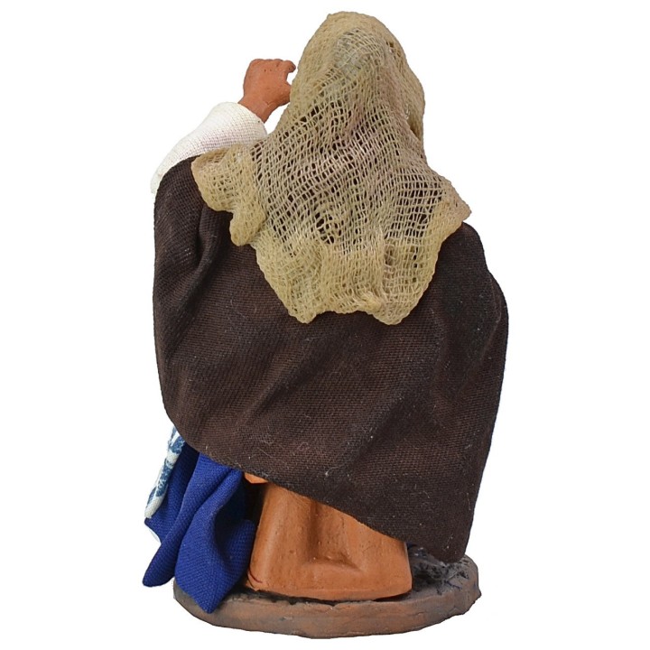 Mujer que tiene una conversación serie 12 cm