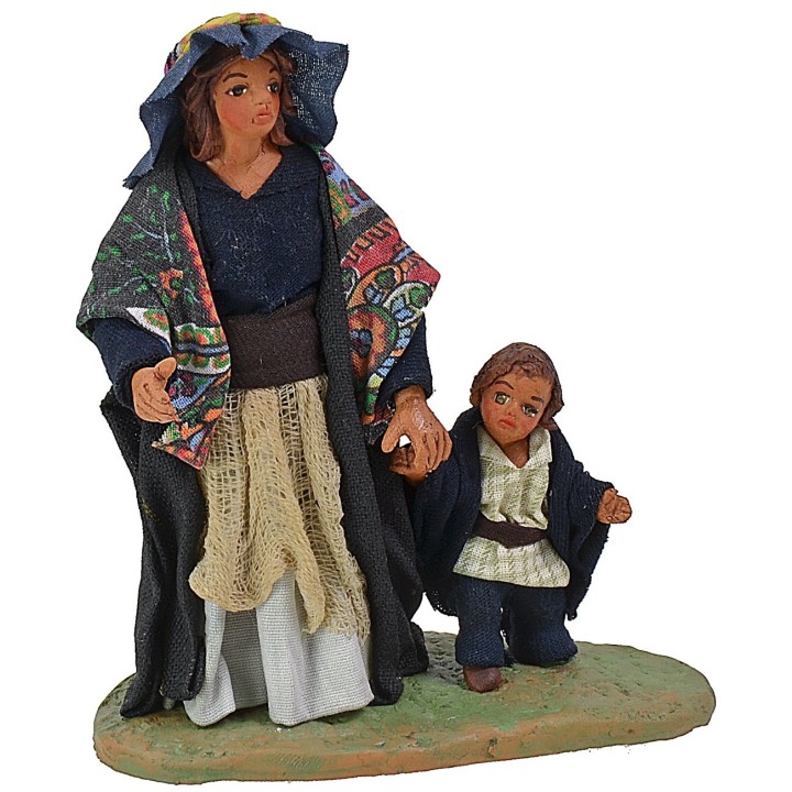 Woman with child 12 cm series