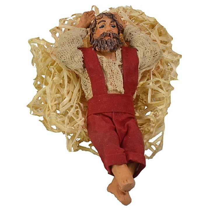 Dormiente su paglia serie 12 cm