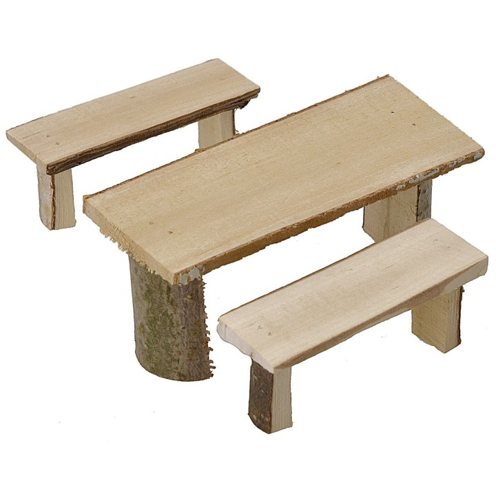 Banco de madera cm 6,3x2x2,5 h