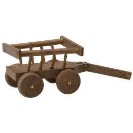 Wooden cart 11,5x4,5x4 h