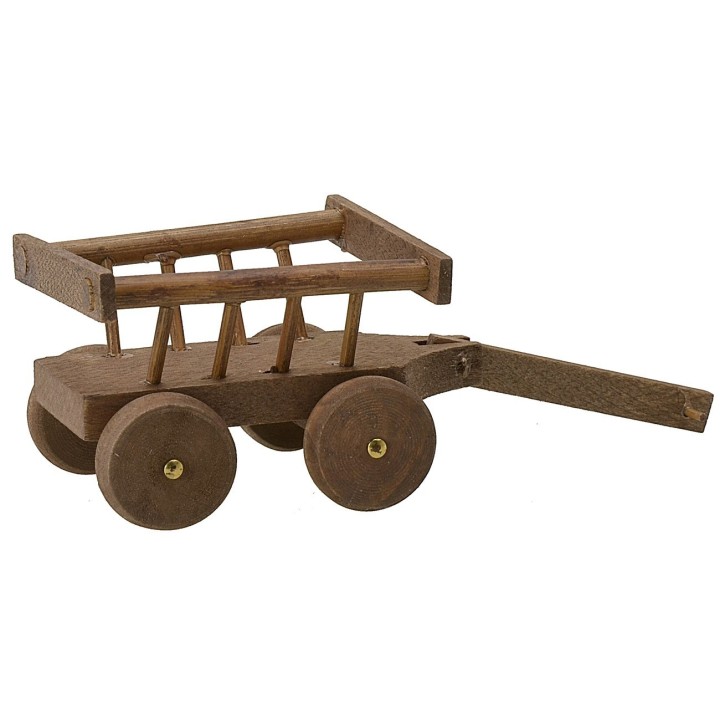 Wooden cart 11,5x4,5x4 h