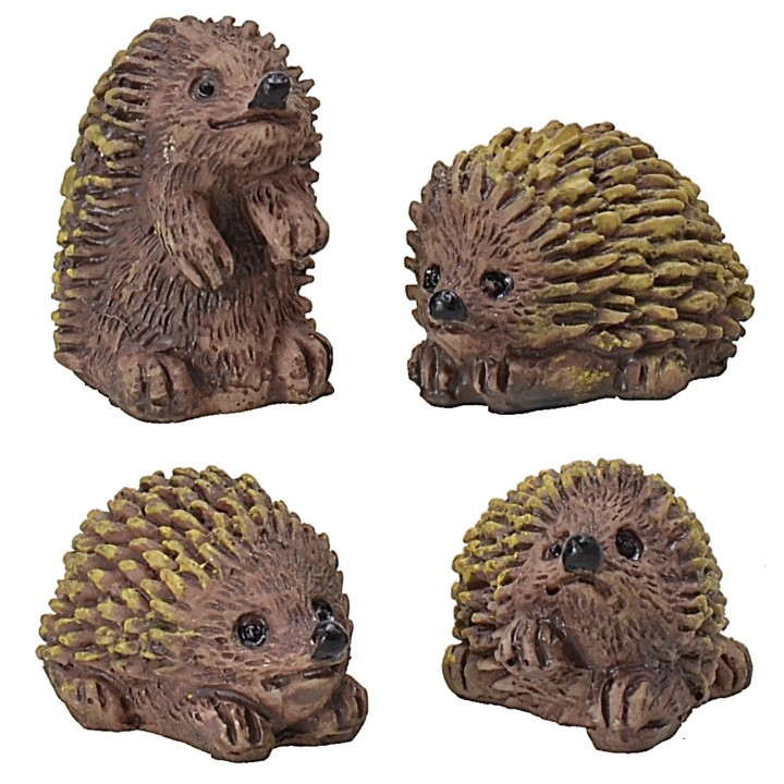 Juego de 4 rizos para estatuas de 10-12 cm