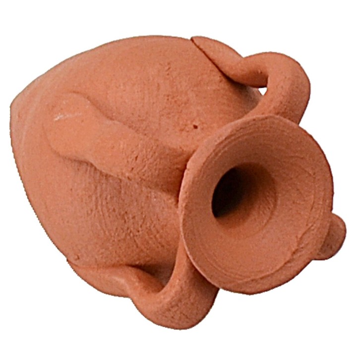 Anfora in terracotta con manici cm 4,7 h