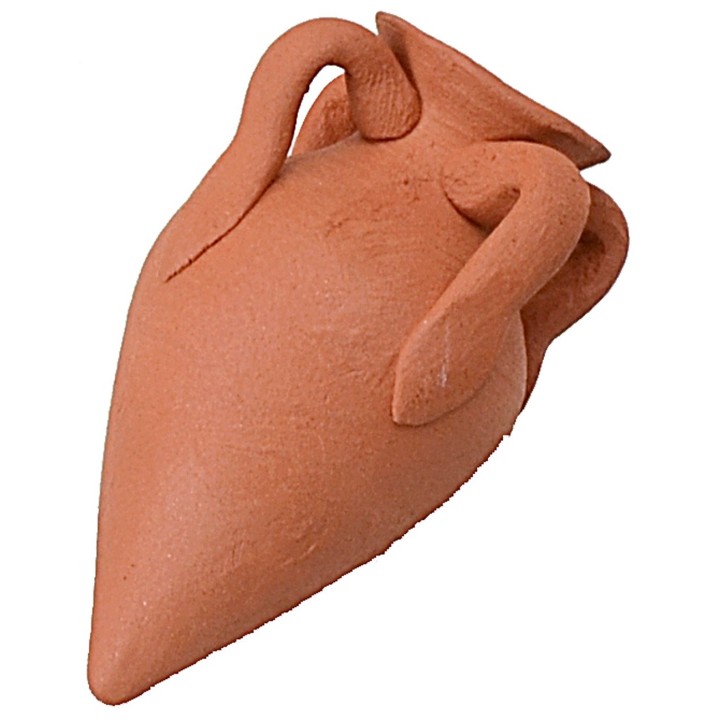 Amphora in terracotta with handles cm 4.7 h