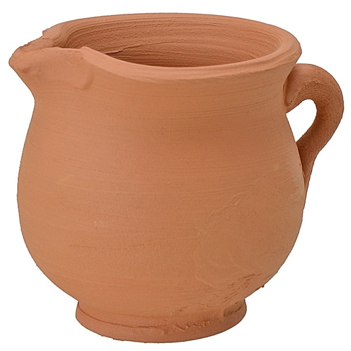 Terracotta jug h 5 cm