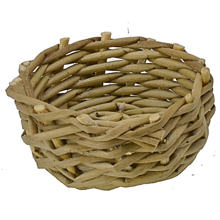 Cesta baja de mimbre ø 3,5 cm