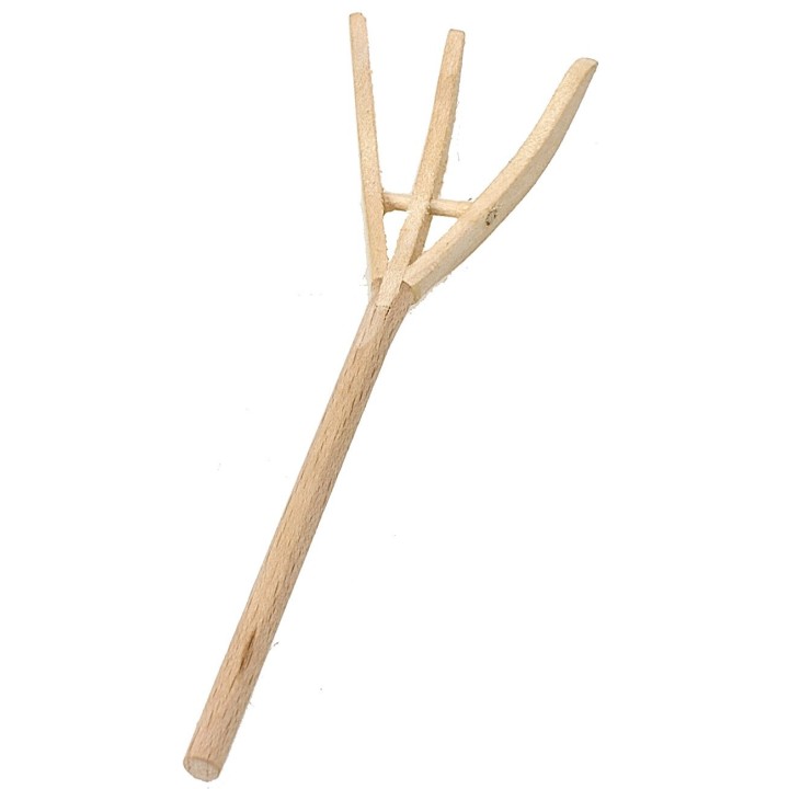 Horca de madera de 12 cm