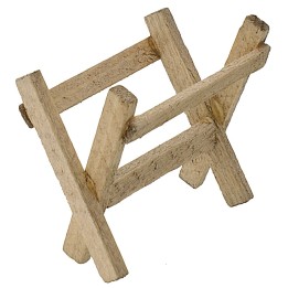 Mangiatoia in legno cm 5x3x4 h