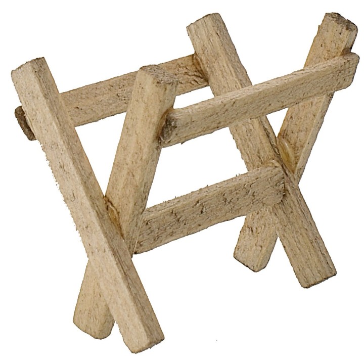 Wooden manger cm 5x3x4 h