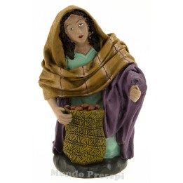Cm 15 Woman kneeling with bag