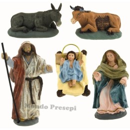 Cm 15 Natività cm 15 in resina