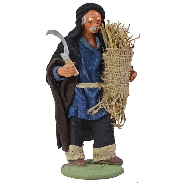 Man with sickle and fagot 15 cm