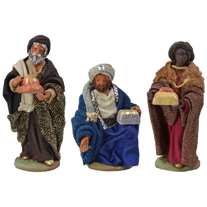 Tres Reyes Magos serie 15 cm