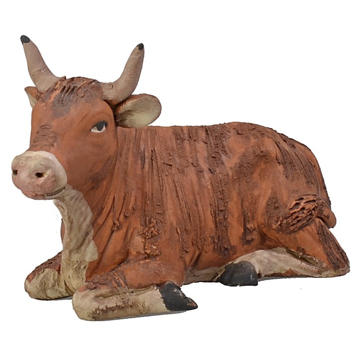 Sitting ox for statues 15 cm