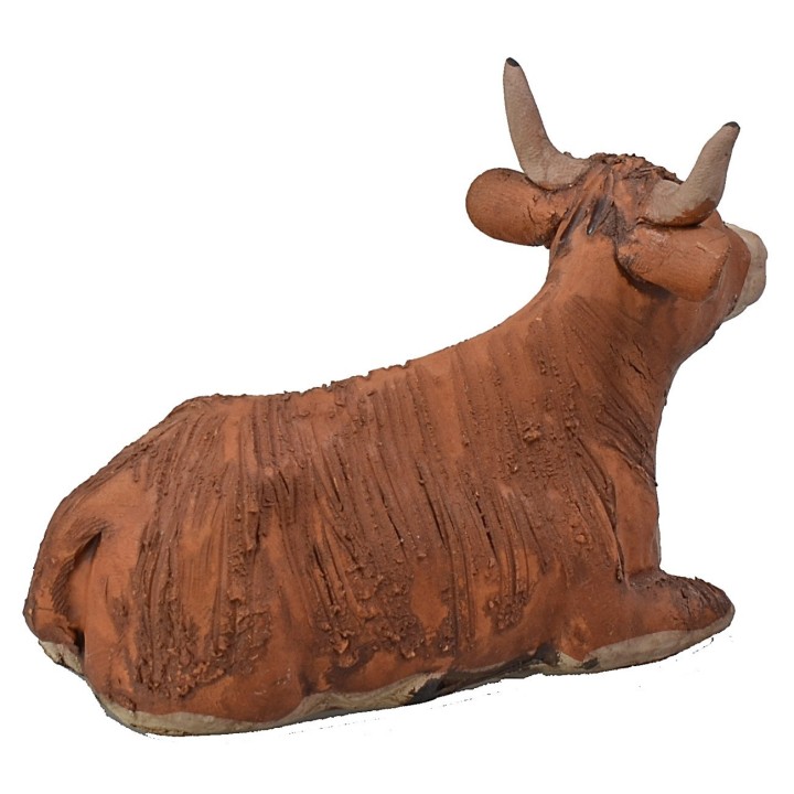 Sitting ox for statues 15 cm
