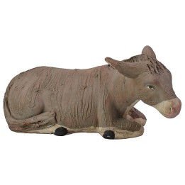 Sitting donkey for statues 15 cm