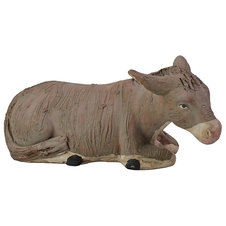 Asino seduto per statue 15 cm