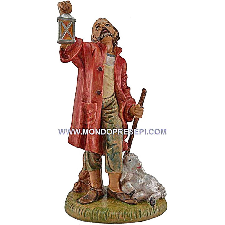 Pastore con lanterna 30 cm Lux Euromarchi