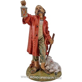 Pastore con lanterna 30 cm Lux Euromarchi