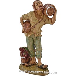 Pastor con barril a hombros 30 cm Lux Euromarchi