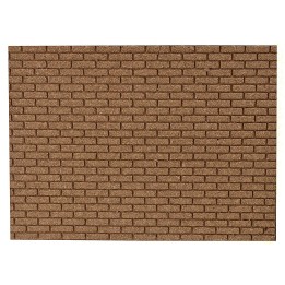 Panel de corcho con ladrillos grandes de 33x25x1 cm