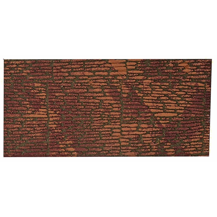 Pannello colorato in sughero cm 33X16,5x1 a mattoni irregolari