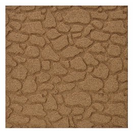 Pannello in sughero a pietre grandi cm 24,5x24,5x1