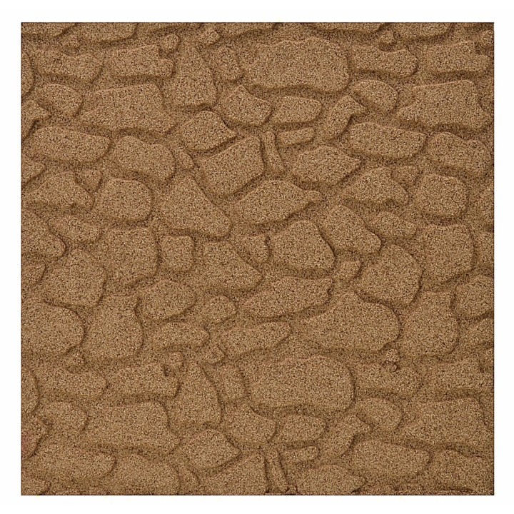 Cork panel with large stones 24.5x24.5x1 cm