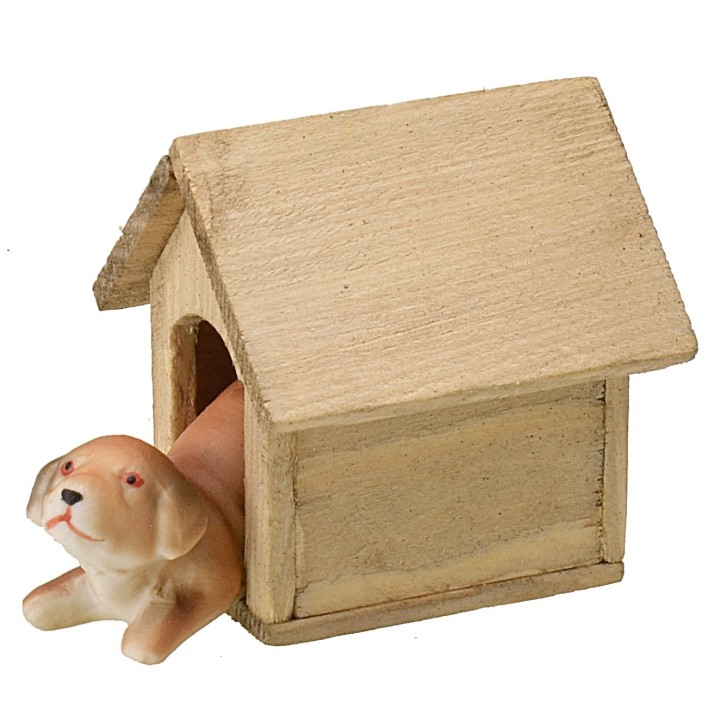 Cuccia in legno per cani cm 5,1x5,3x5,6 h