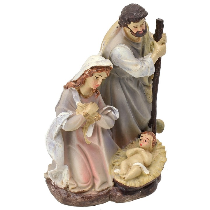 Monobloc nativity in resin cm 10x8x14,5 h