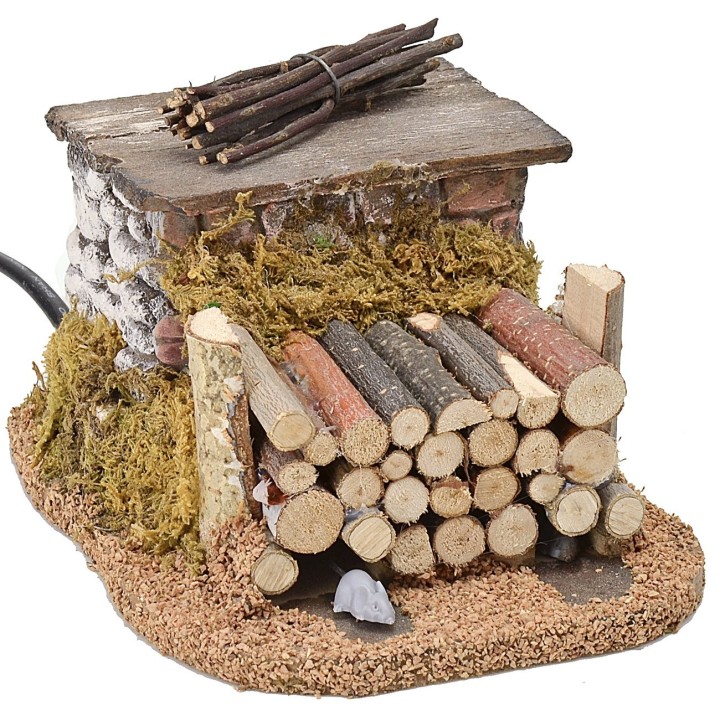 Moving mice from the woodshed cm 10x13,5x9 h