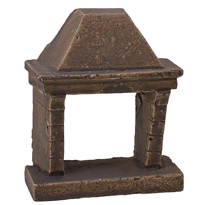 Chimenea de resina cm 7x3,2x8 h