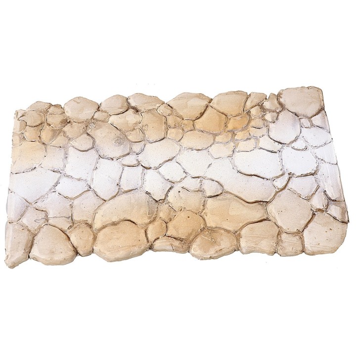 Camino de resina efecto piedra cm 24x15x0,9 h