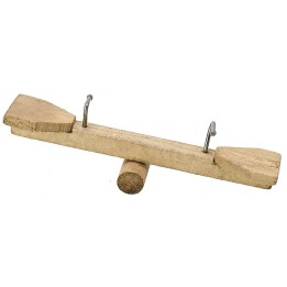 Rocking wooden swing cm 10x2,5x3,5 h