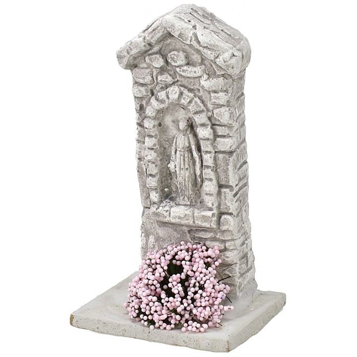 Sanctuary with Madonna cm 5,5x5x10 h.