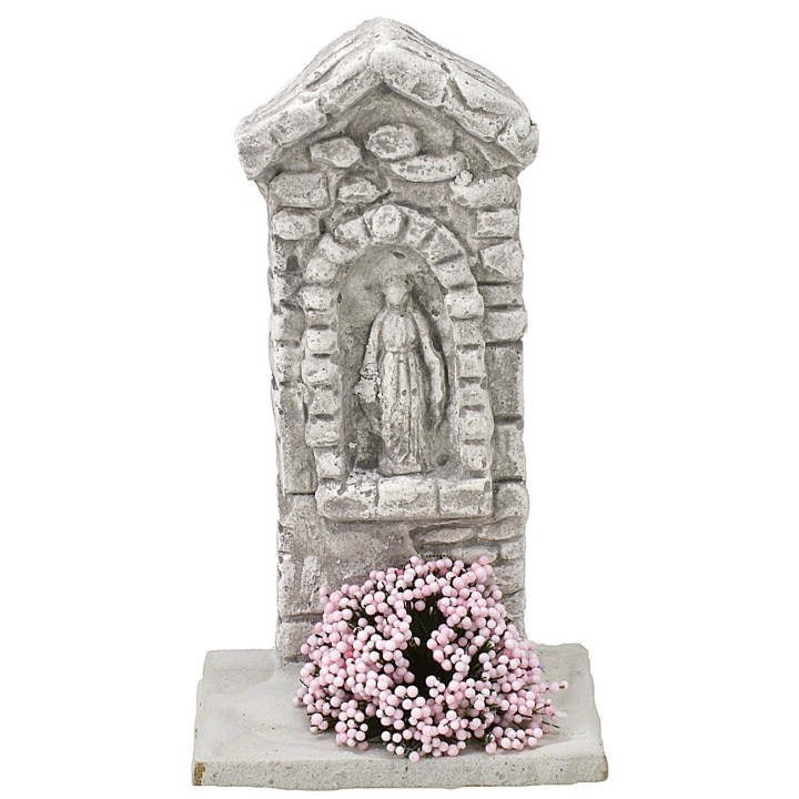 Sanctuary with Madonna cm 5,5x5x10 h.