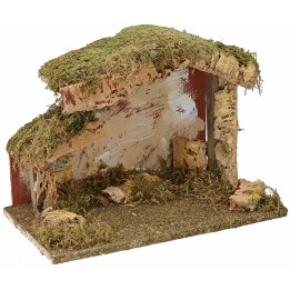 Hut for Nativity scene cm 33x19x24 h